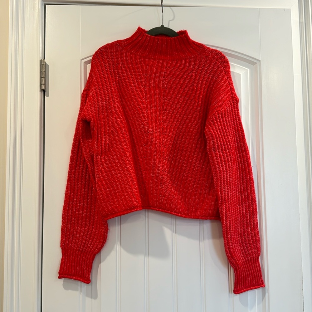 Red sweater